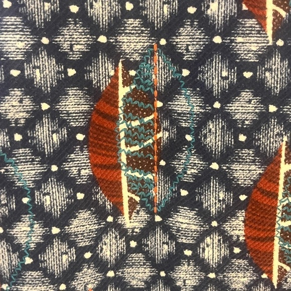 WHITE STUFF Navy Patterned Midi Skirt - Picture 4 of 8